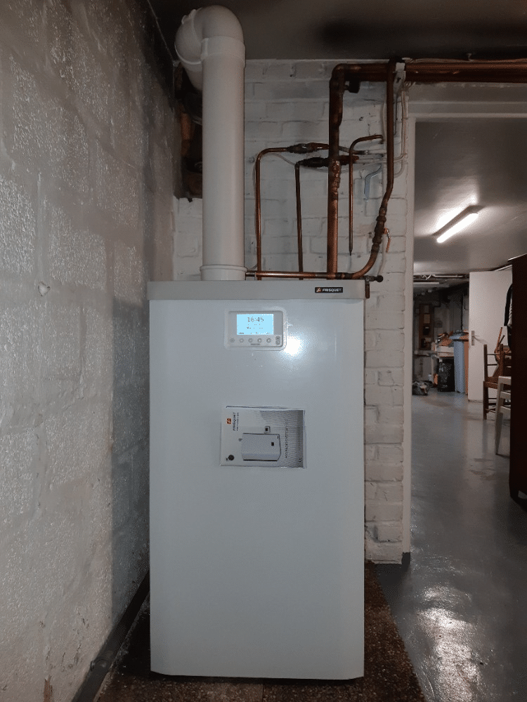 Chaudière condensation Frisquet chez Mme Duyck